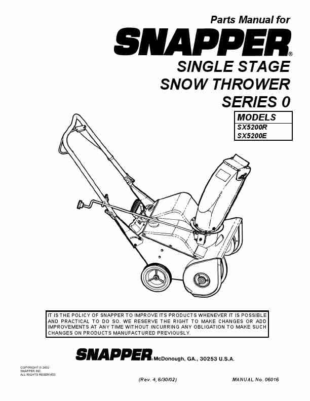 Snapper Snow Blower SX5200R-page_pdf
